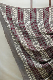 Cream HBP Modal Silk Saree - SRCMSS407