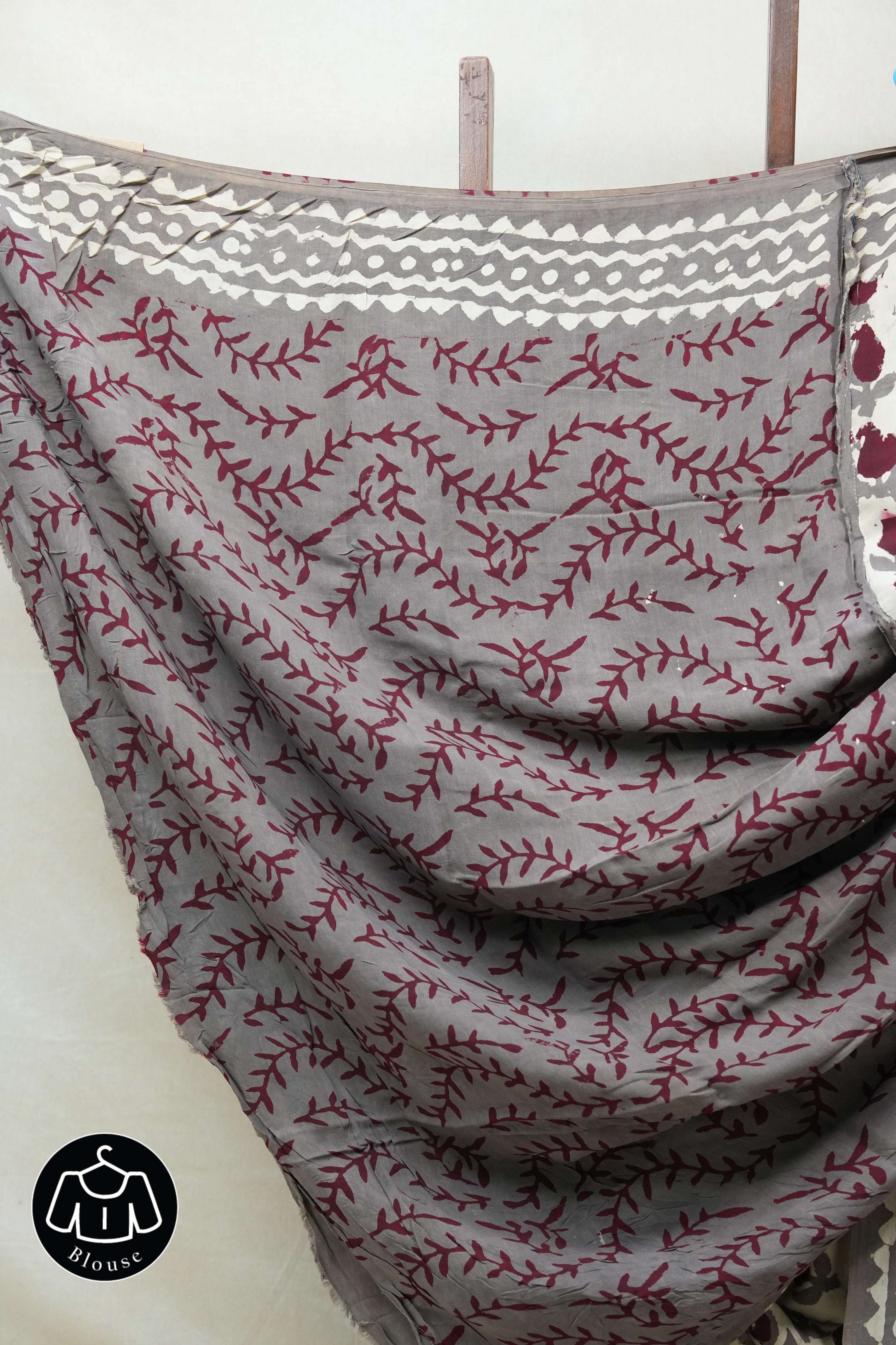 Cream HBP Modal Silk Saree - SRCMSS407