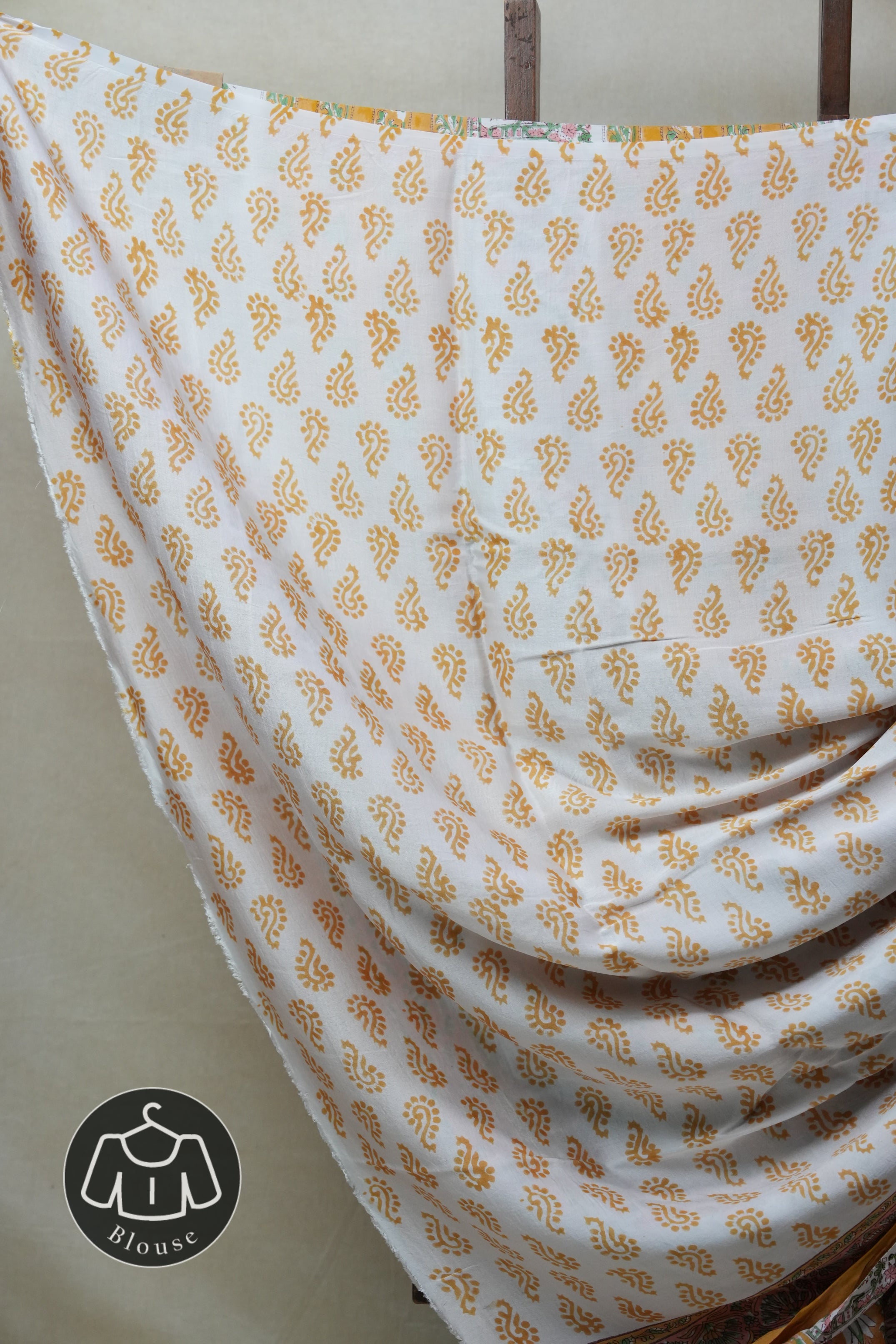 Mango Yellow HBP Modal Silk Saree - SRMYMSS390