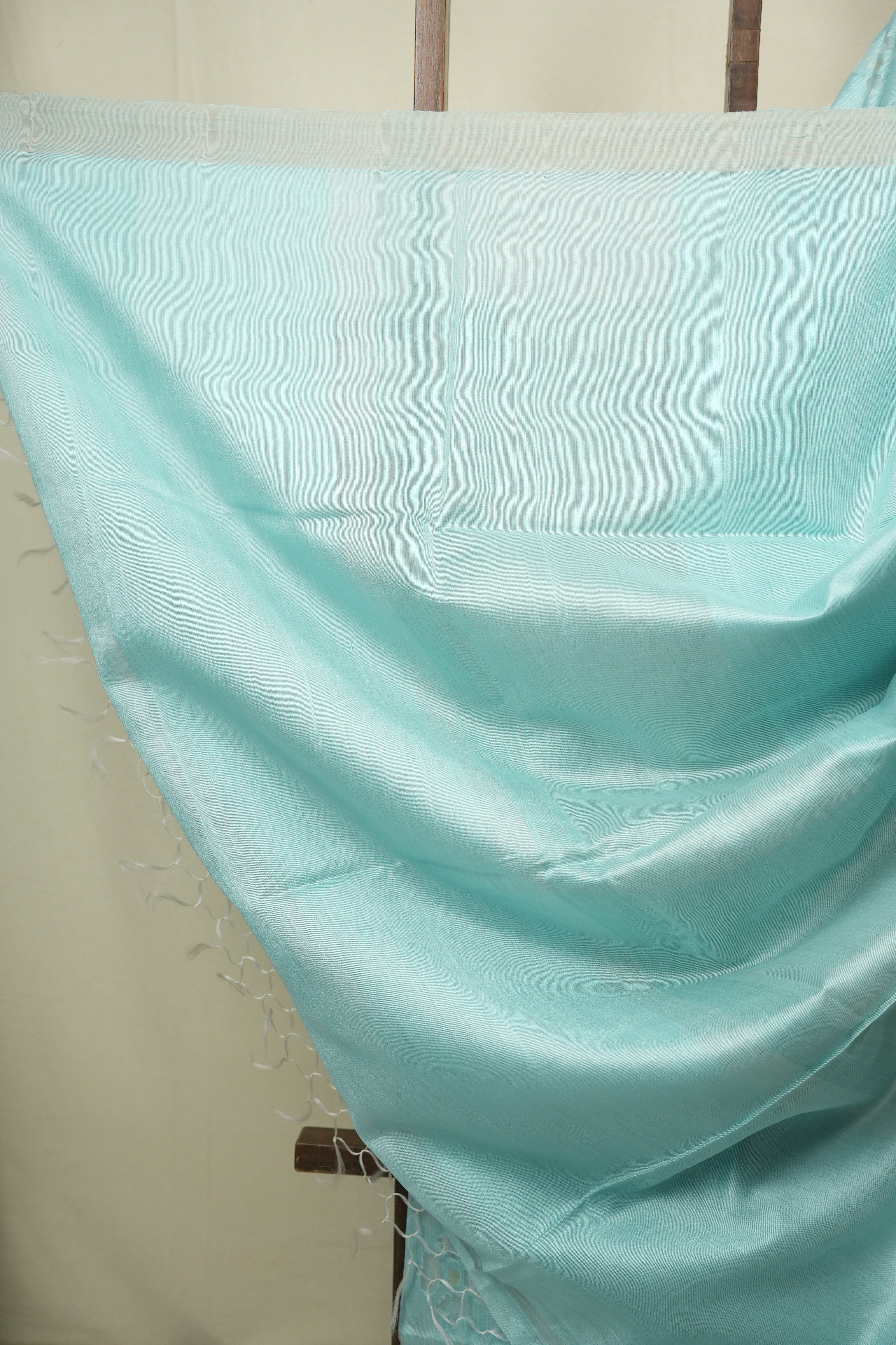 Aqua Bengal Cotton Silk Jamdani Saree - SRABCSJS02