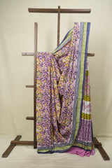 Pink HBP Cotton Saree - SRPCS3762