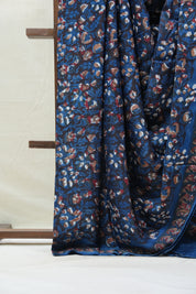 Blue HBP Modal Silk Saree - SRBMSS388