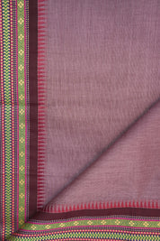 Dark Dusty Pink Kanchi Cotton Saree-SRDDPKCS697