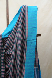 Multi Colour Cotton Ilkal Saree with Plain Border - SRMCCIS605