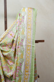 Green HBP Modal Silk Saree - SRGMSS408