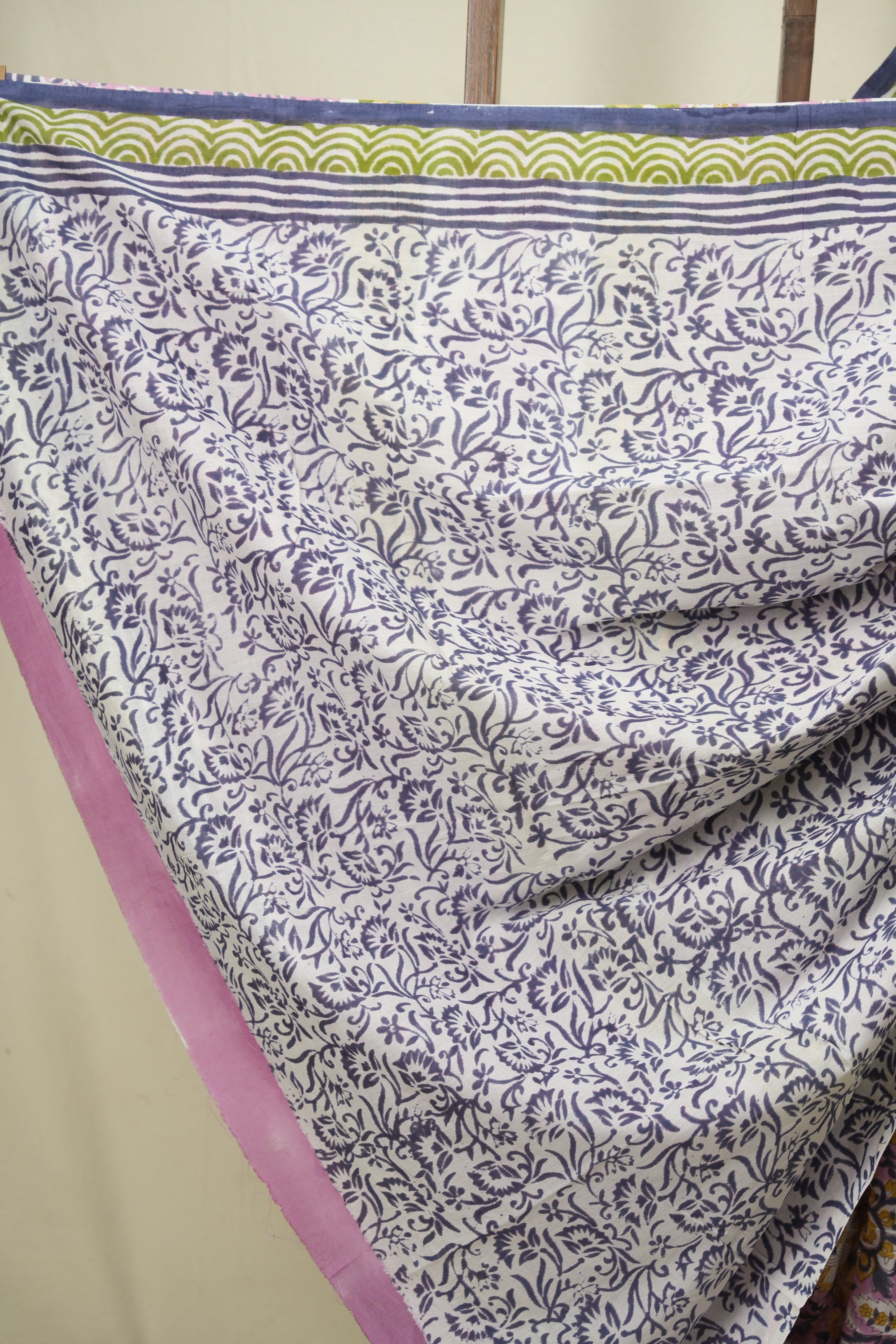 Pink HBP Cotton Saree - SRPCS3762