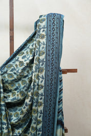 Cream HBP Modal Silk Saree - SRCMSS383