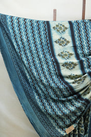 Cream HBP Modal Silk Saree - SRCMSS383