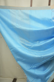 Blue Bengal Cotton Silk Jamdani Saree - SRBBCSJS09