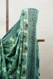 Green HBP Modal Silk Saree - SRGMSS424