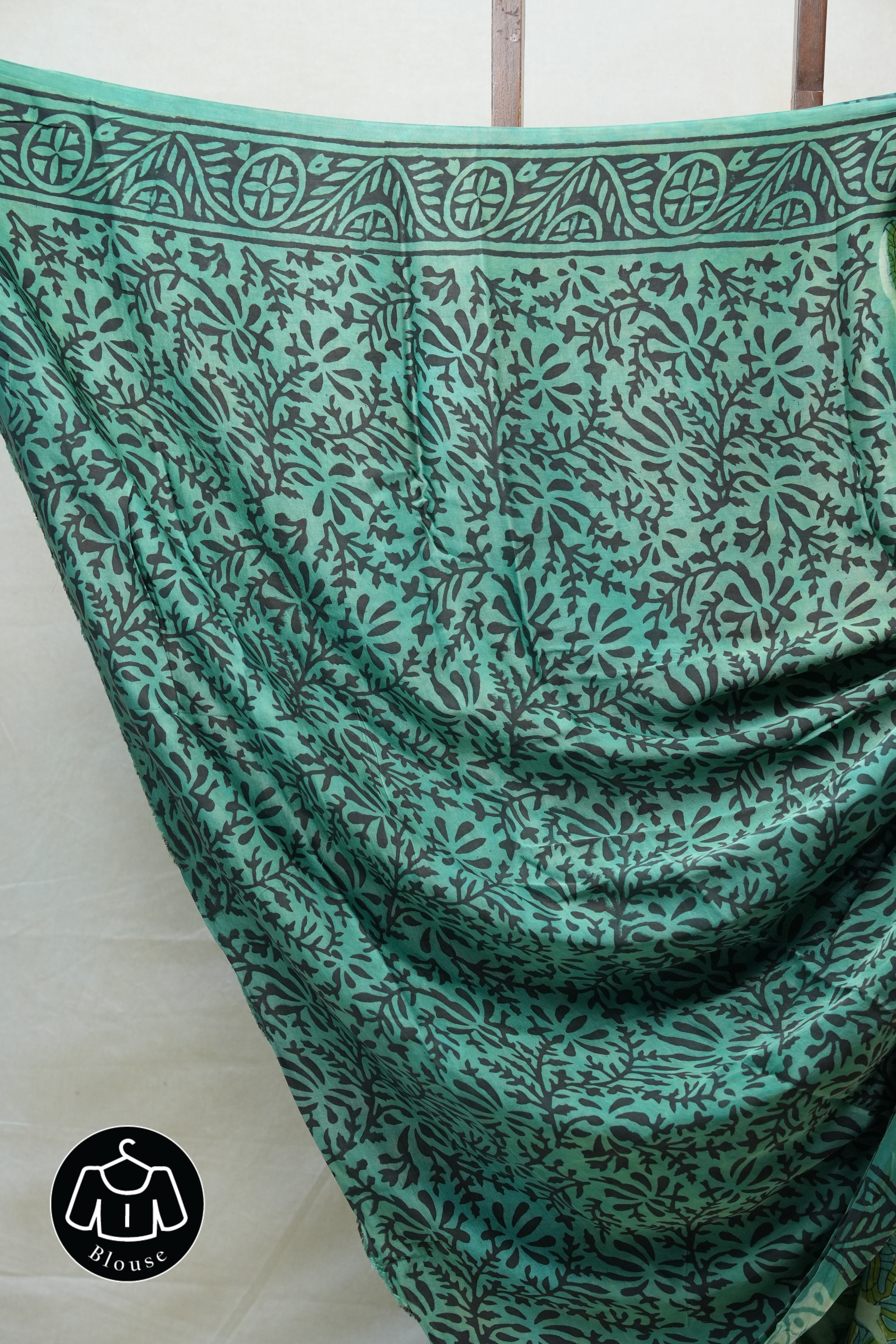 Green HBP Modal Silk Saree - SRGMSS424