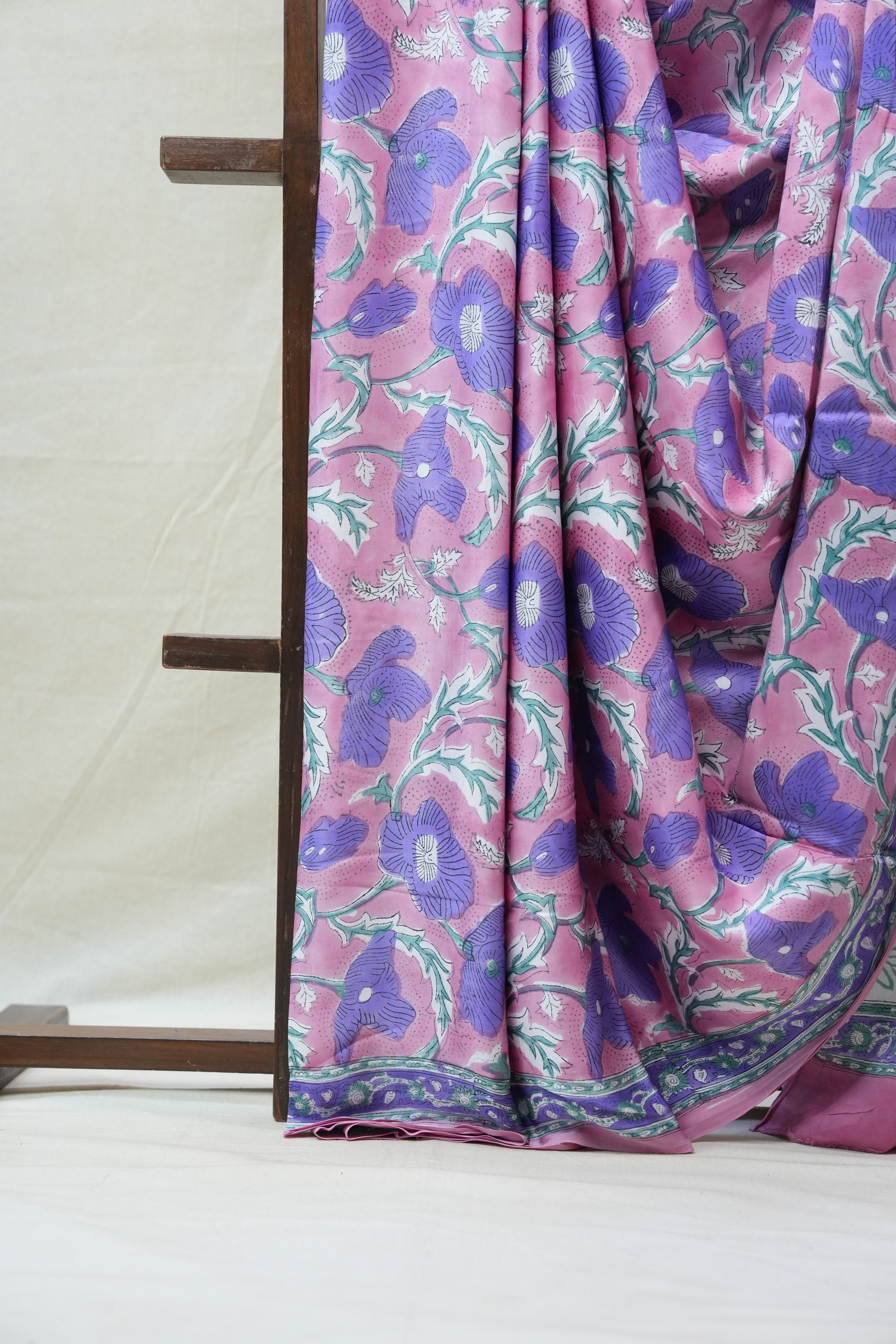 Pink HBP Modal Silk Saree - SRPMSS421