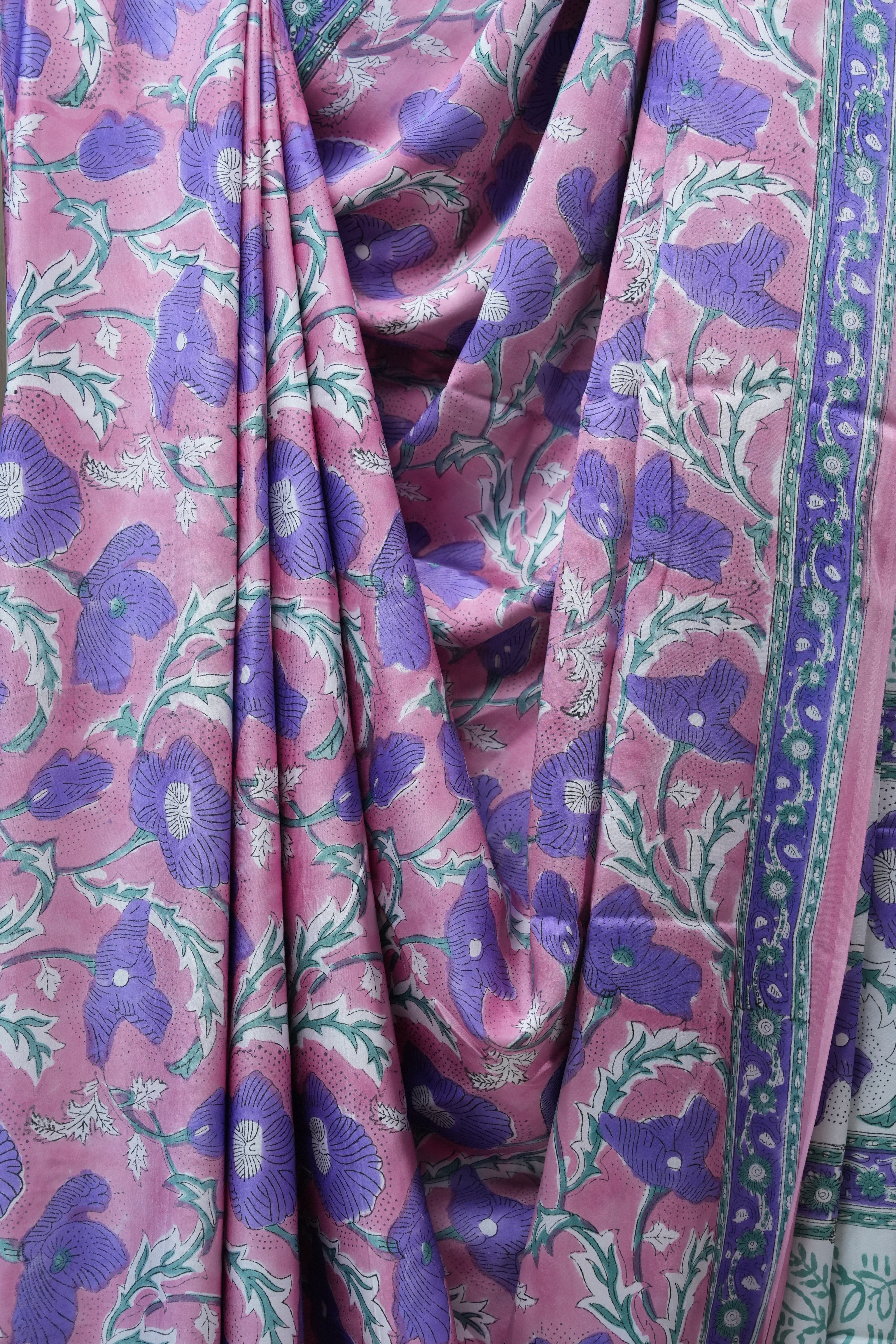 Pink HBP Modal Silk Saree - SRPMSS421