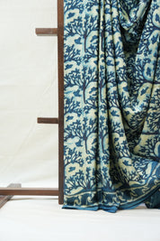 Cream HBP Modal Silk Saree - SRCMSS419