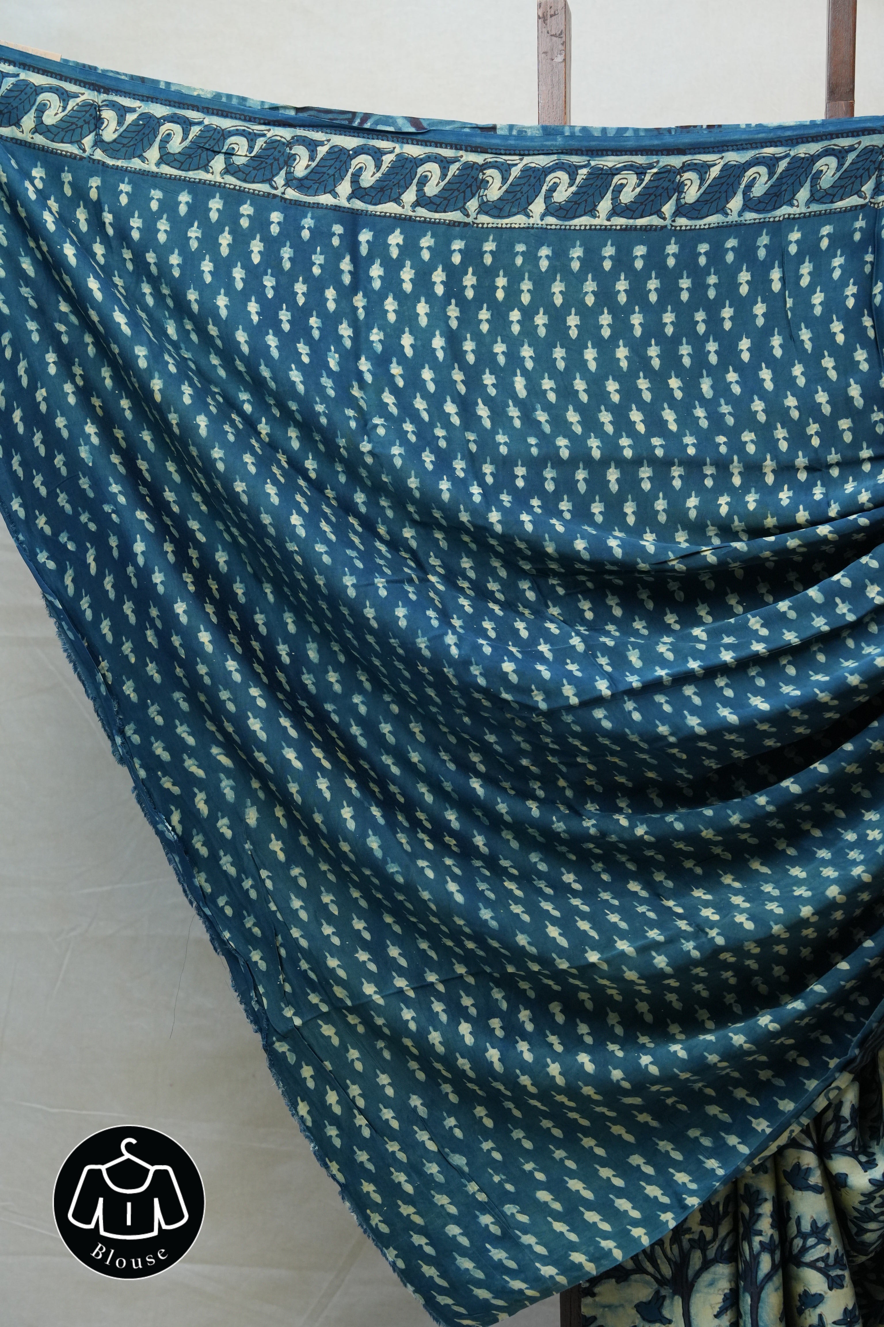 Cream HBP Modal Silk Saree - SRCMSS419