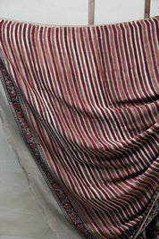 Maroon HBP Modal Silk Saree - SRMMSS416