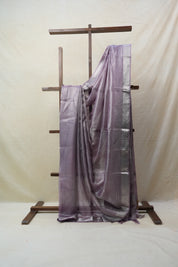 Purple Tissue Tussar Silk Saree - SRPTTSS415