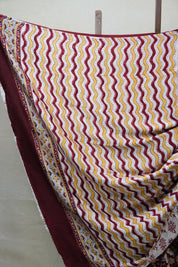 Maroon HBP Modal Silk Saree - SRMMSS405