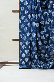 Indigo HBP Modal Silk Saree - SRIMSS400