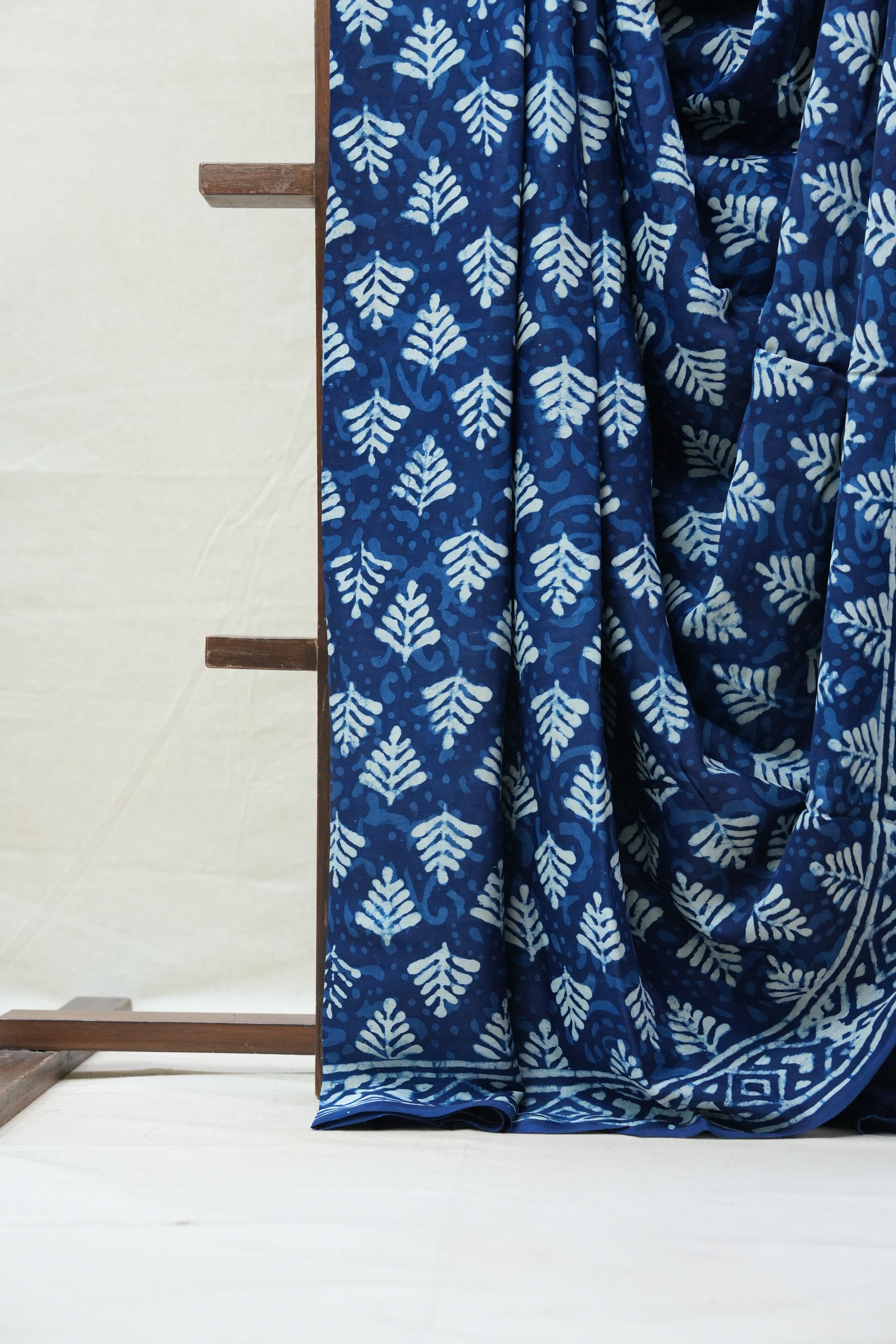 Indigo HBP Modal Silk Saree - SRIMSS400