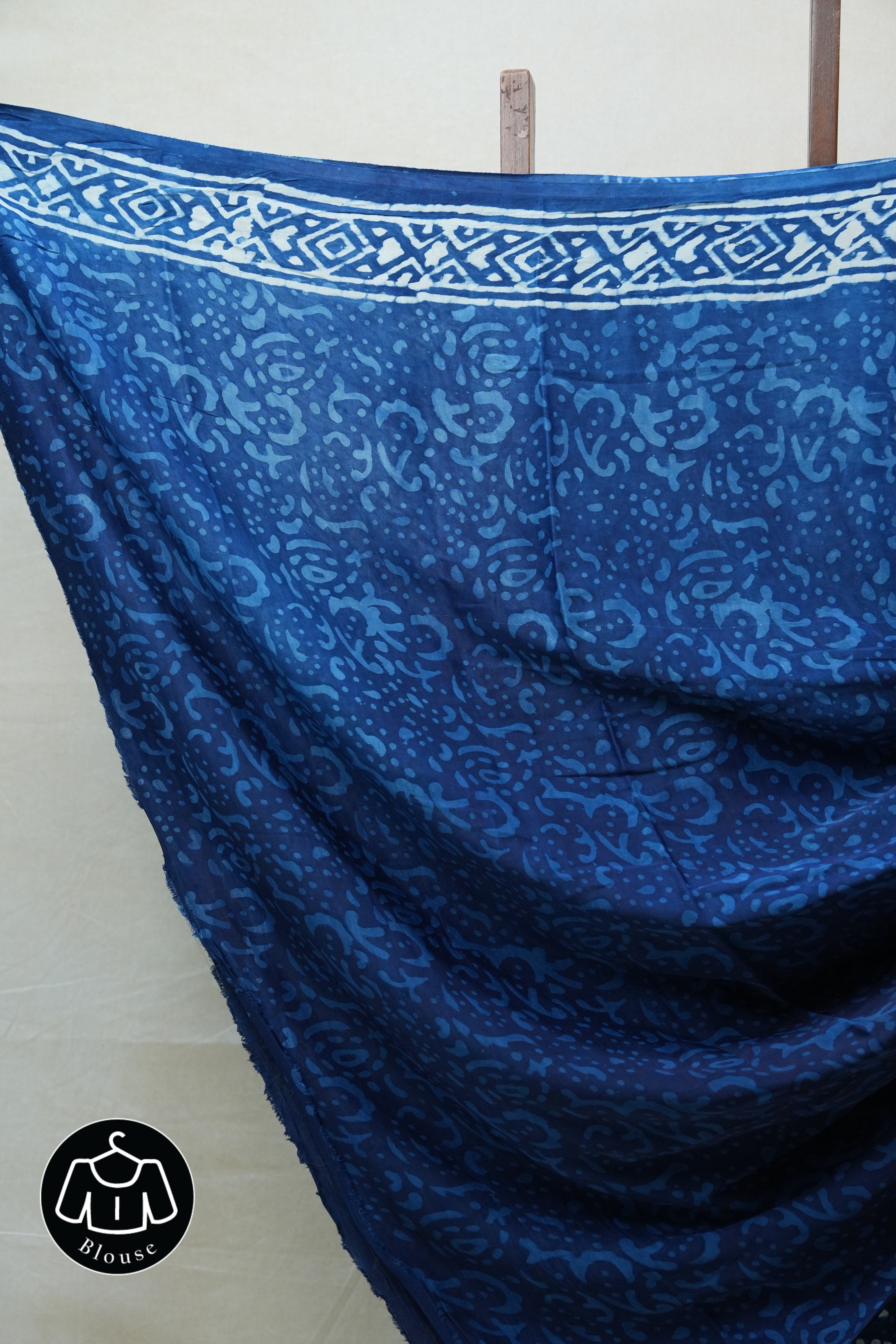 Indigo HBP Modal Silk Saree - SRIMSS400