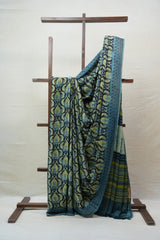 Black HBP Modal Silk Saree - SRBMSS401