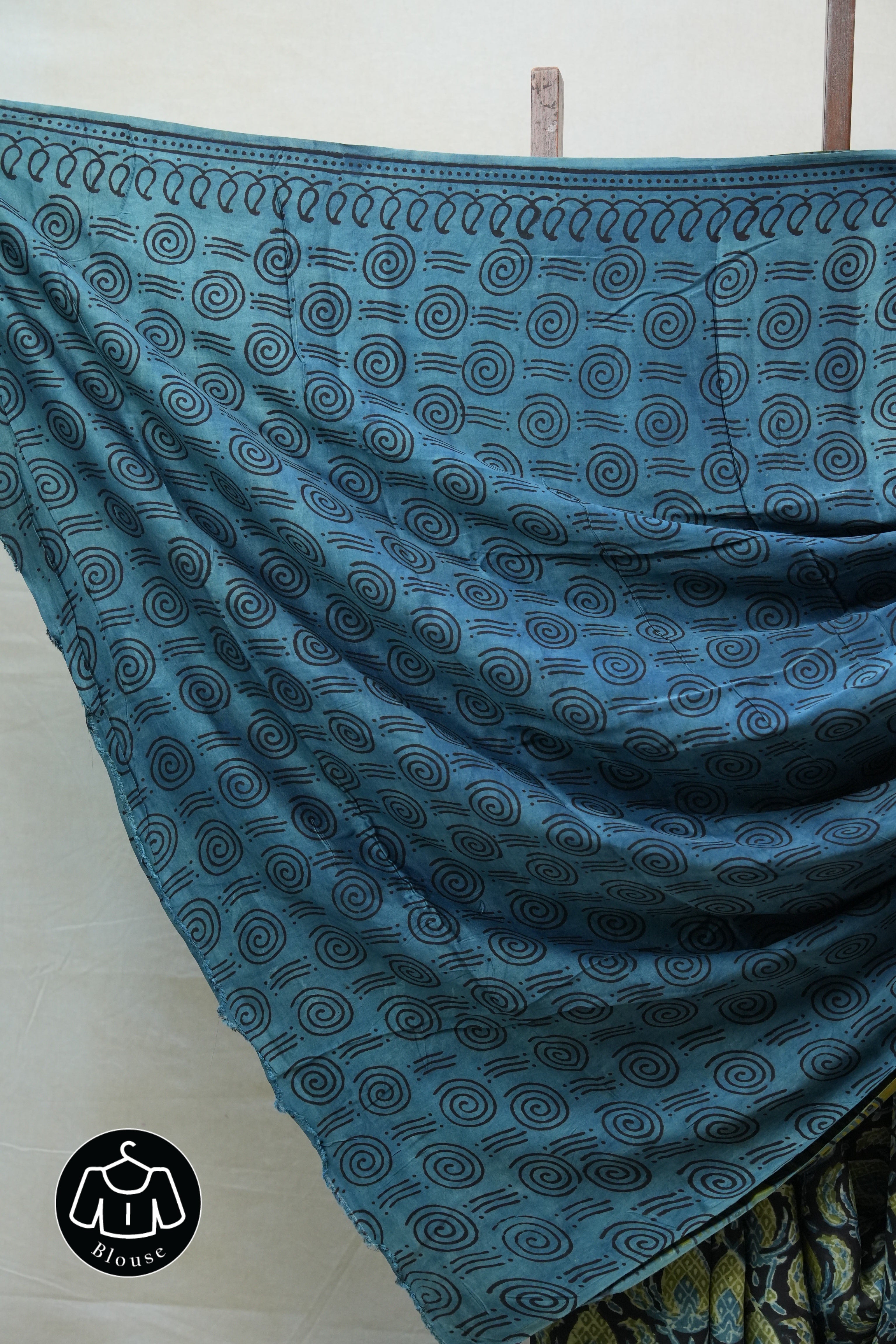 Black HBP Modal Silk Saree - SRBMSS401