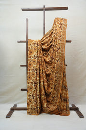 Cream HBP Modal Silk Saree - SRCMSS425