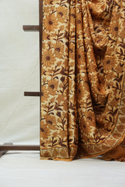 Cream HBP Modal Silk Saree - SRCMSS425