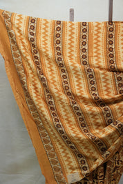 Cream HBP Modal Silk Saree - SRCMSS425