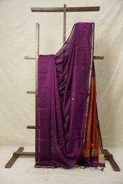 Purple  Maheshwari Saree - SRPMS819