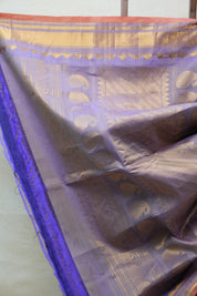 Beige Gadwal Cotton Silk Saree - SRBGCSS109