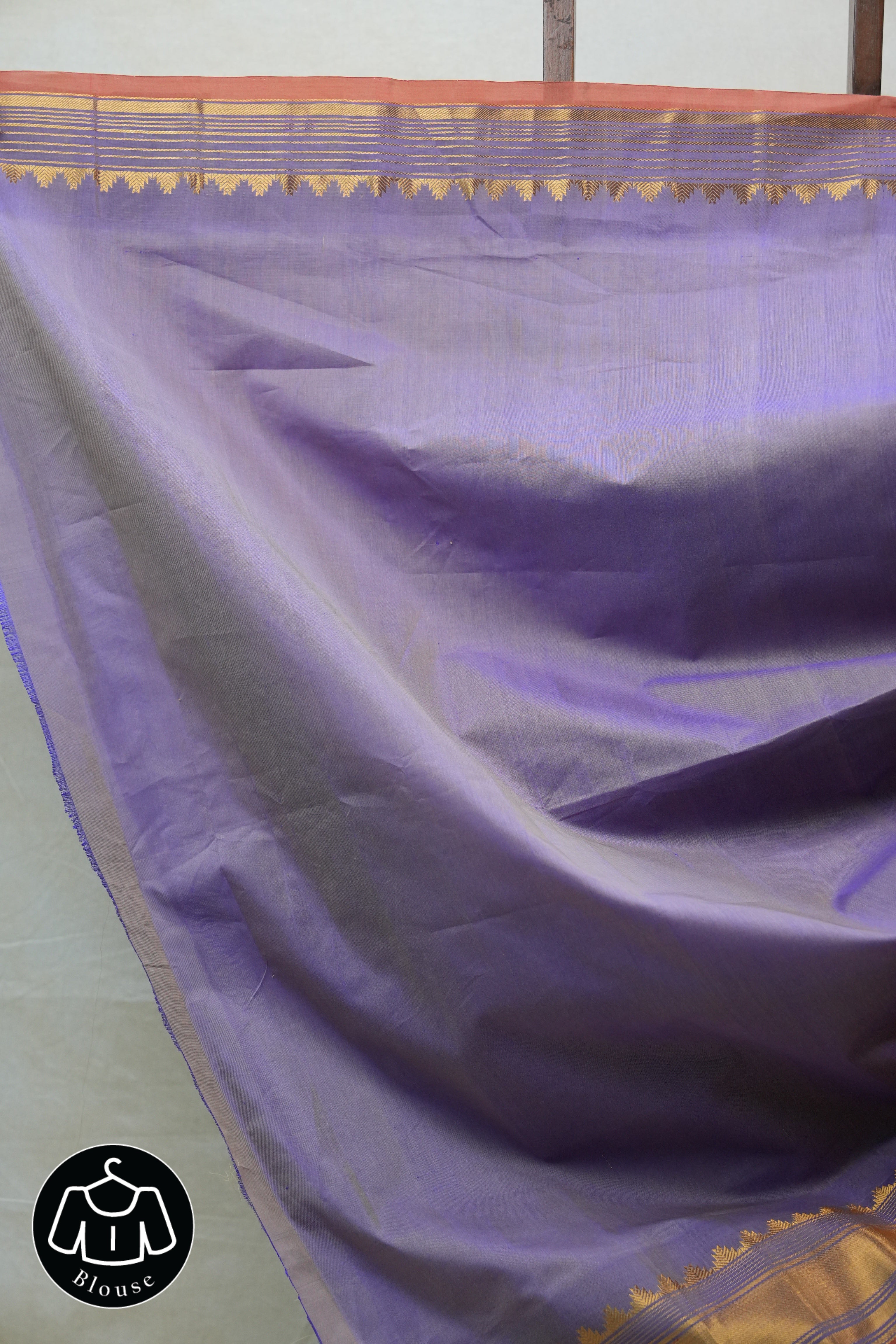 Beige Gadwal Cotton Silk Saree - SRBGCSS109