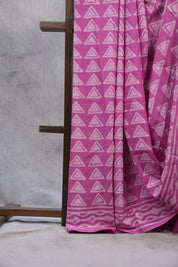 Pink HBP Cotton Saree - SRPCS2391