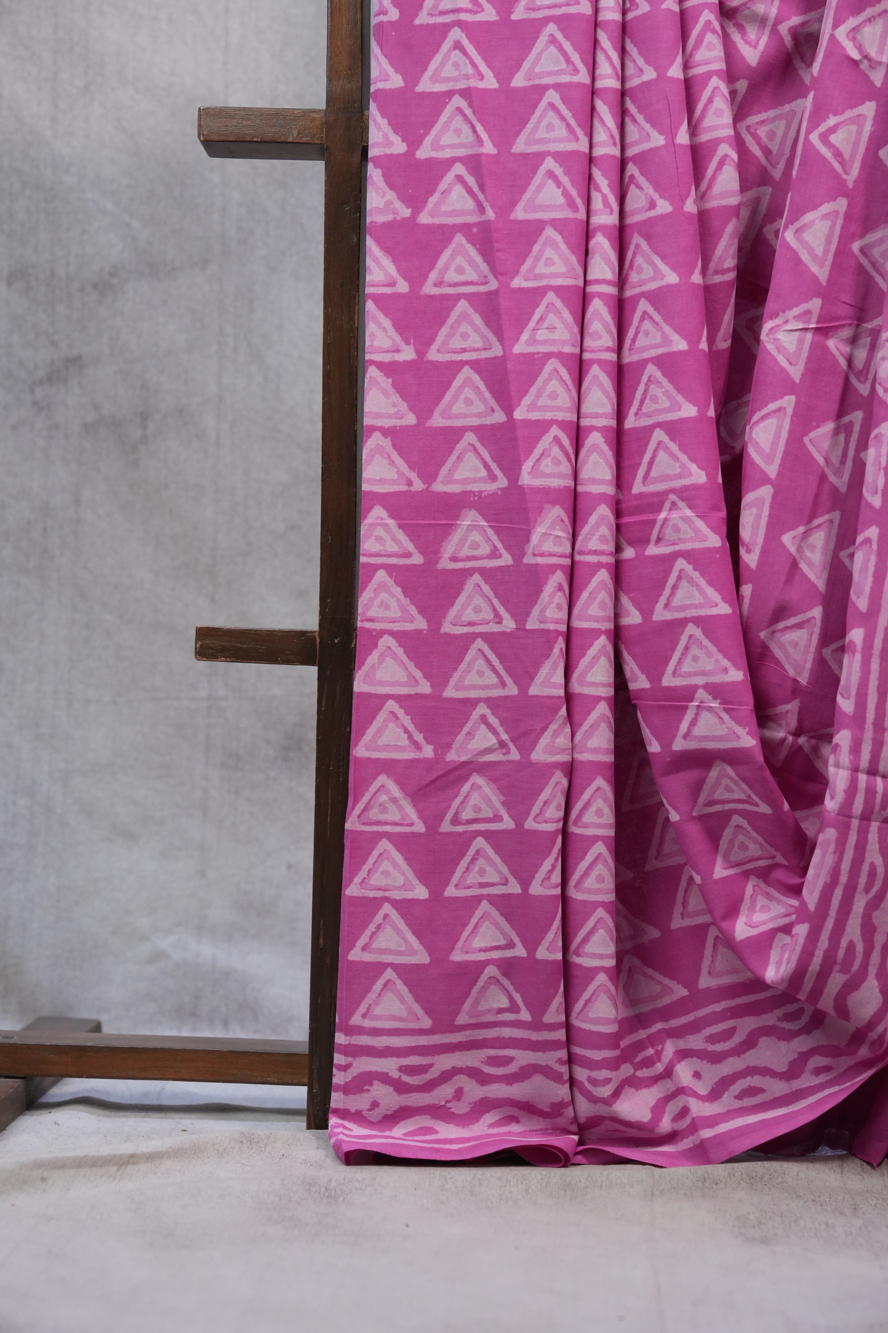 Pink HBP Cotton Saree - SRPCS2391