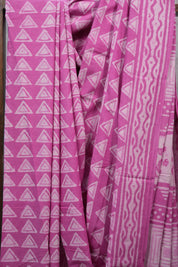 Pink HBP Cotton Saree - SRPCS2391