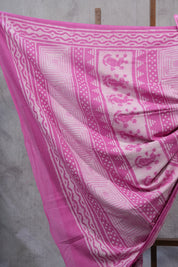 Pink HBP Cotton Saree - SRPCS2391