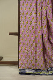 Pink HBP Cotton Saree - SRPCS3760