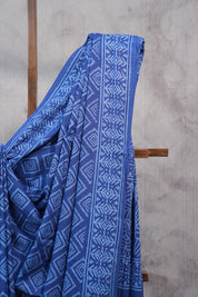 Blue HBP Cotton Saree - SRBCS2385