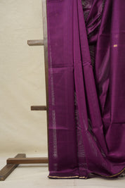 Purple  Maheshwari Saree - SRPMS819