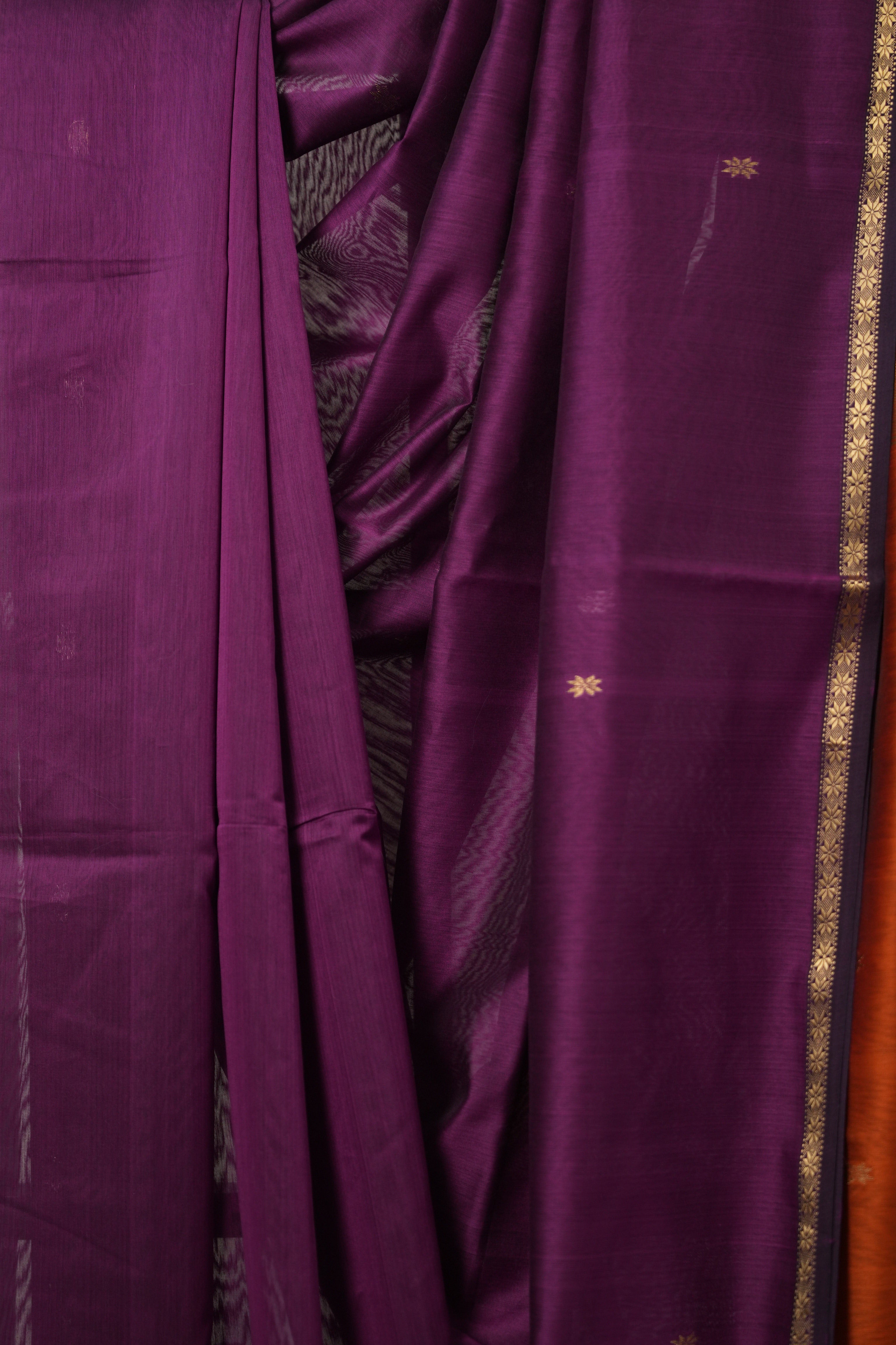 Purple  Maheshwari Saree - SRPMS819