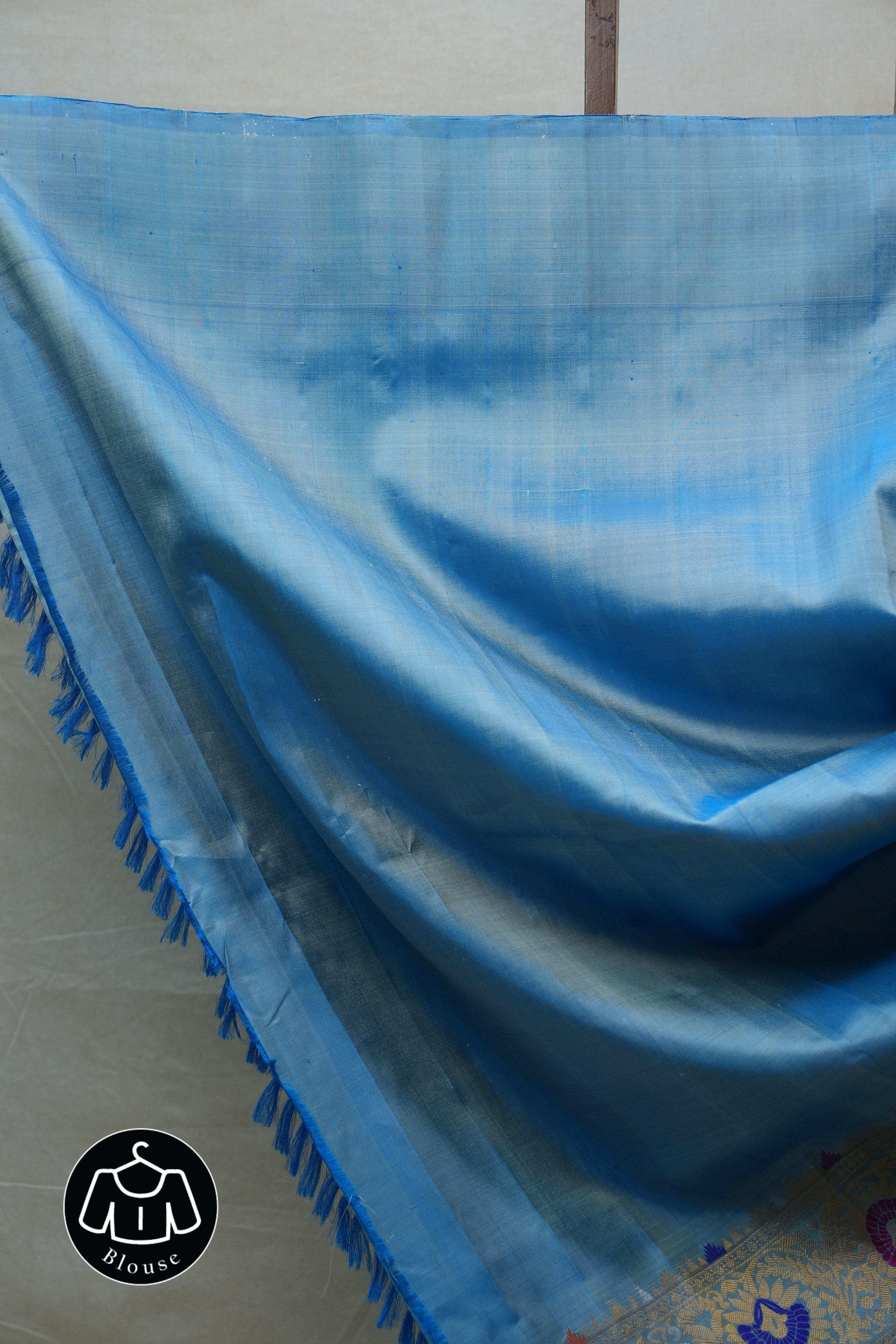 Cream Gadwal Silk Saree - SRCGSS495