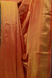 Orange Silk Paithani Saree - SROSPS671