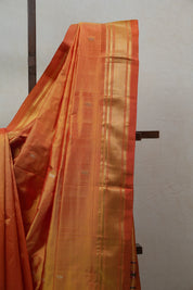 Orange Silk Paithani Saree - SROSPS671