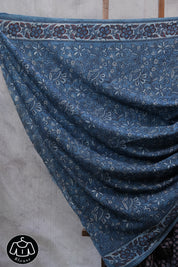 Black HBP Cotton Saree - SRBCS2426