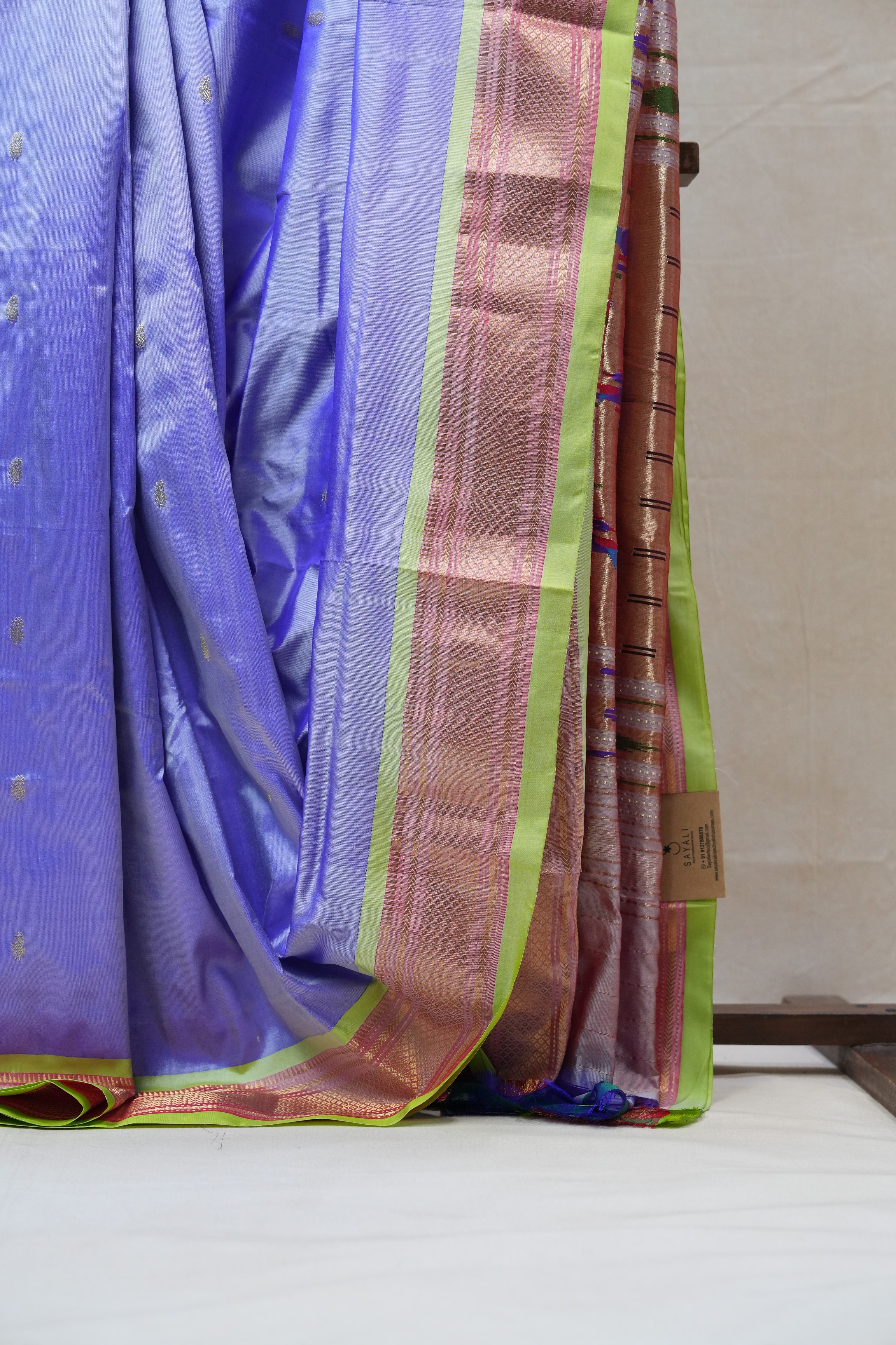 Lavender Paithani Saree - SRLSPS683