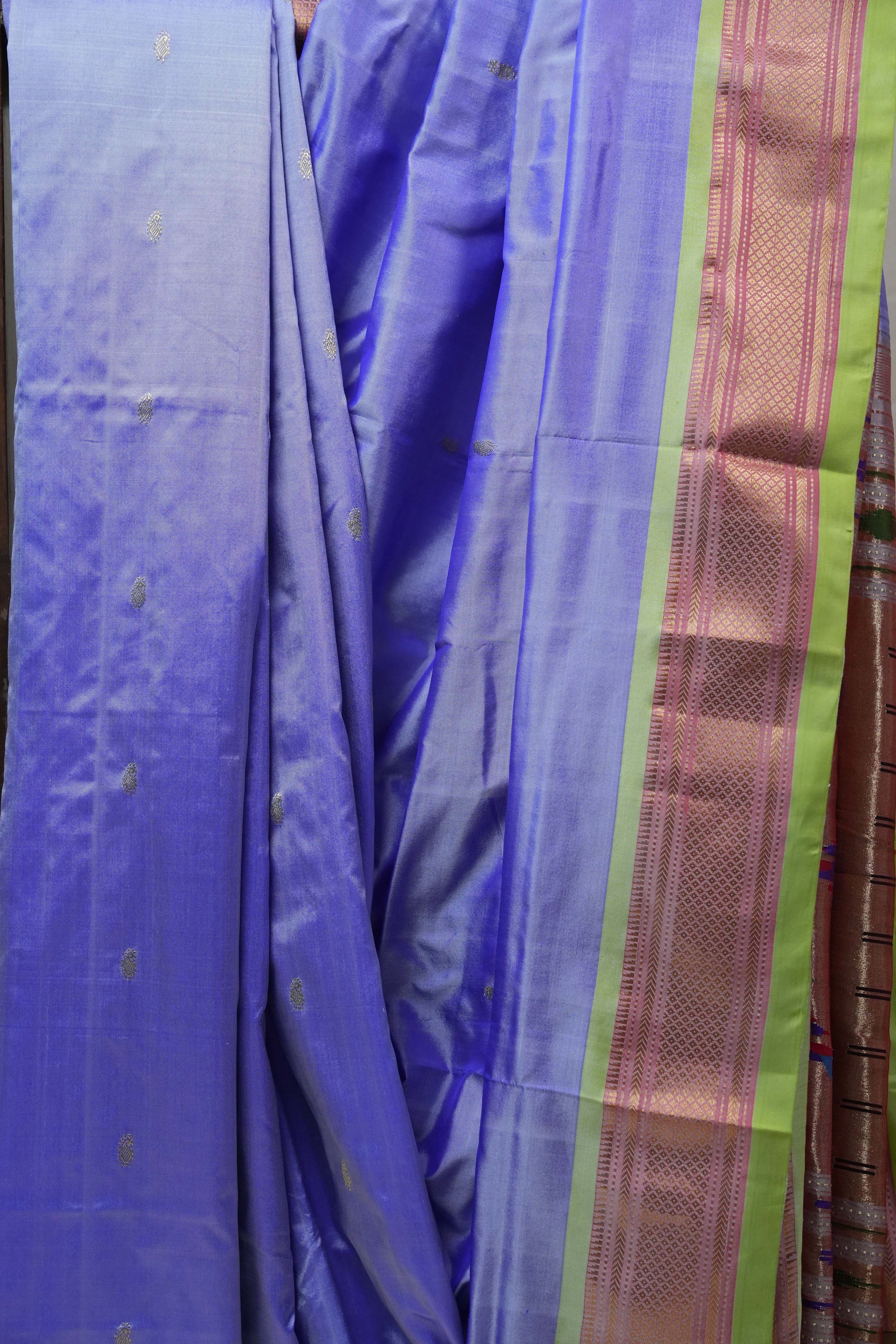 Lavender Paithani Saree - SRLSPS683