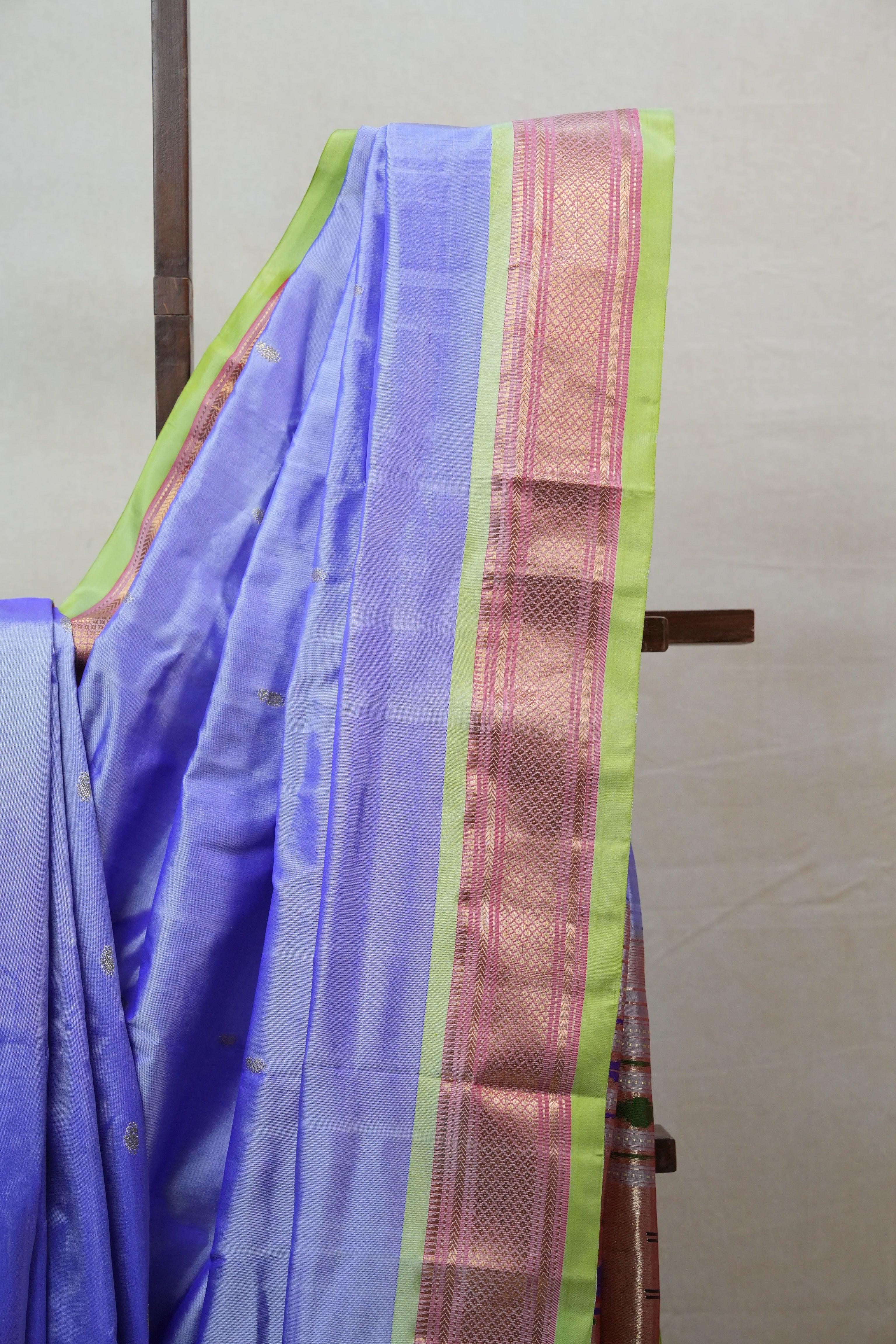 Lavender Paithani Saree - SRLSPS683