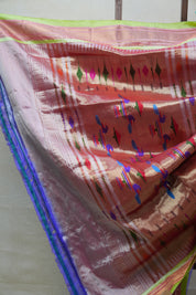 Lavender Paithani Saree - SRLSPS683