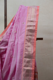 Pink Silk Paithani Saree - SRPSPS684